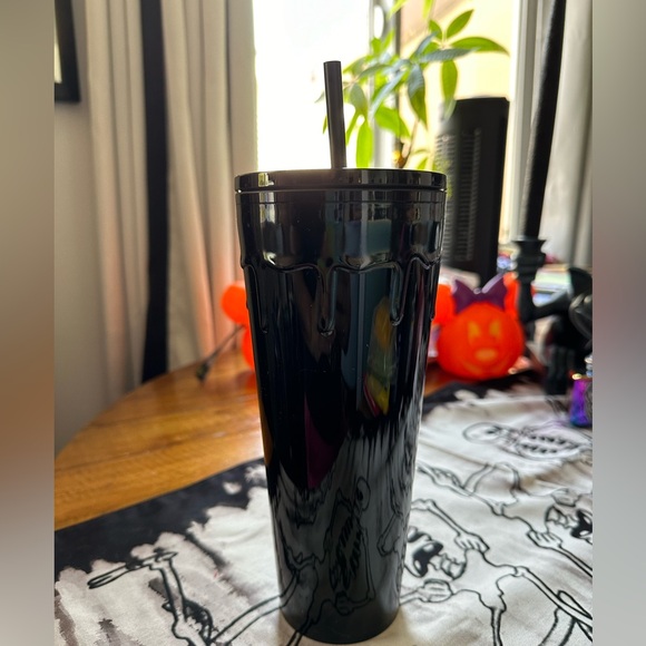 NWT 2025 Starbuck HALLOWEEN Black slim cup - Picture 4 of 4